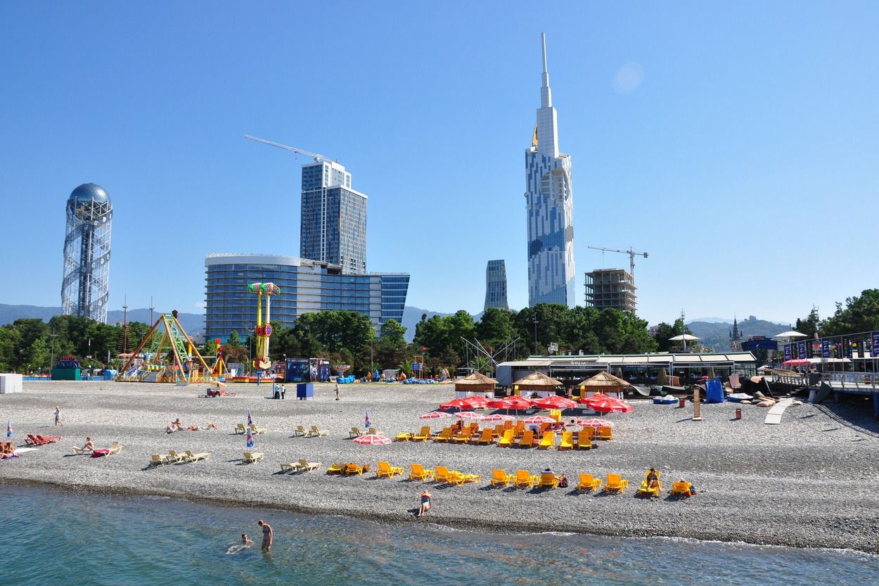 🏖 Топ пляжей Батуми и окрестностей