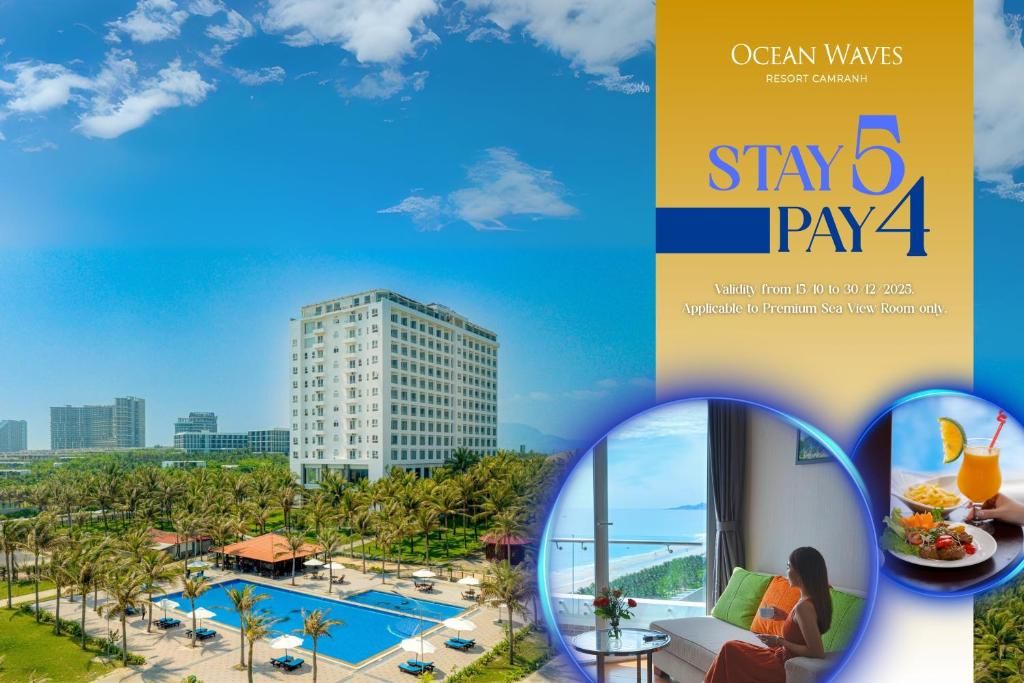 ocean waves resort cam ranh 5*