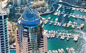marriott dubai harbour hotel & suites 4 *