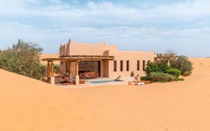 bab al nojoum desert resort & villas, bateen liwa 4*