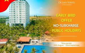 ocean waves resort cam ranh 5*